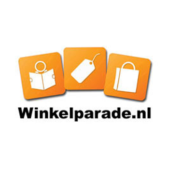 Dit is het logo van Winkelparade, een online partner van StoreContrl