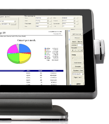 StoreContrl Winkelautomatisering Rapportages met Top-Soft