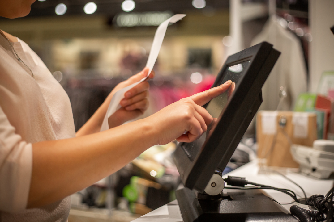 Kassasysteem winkel Kassa