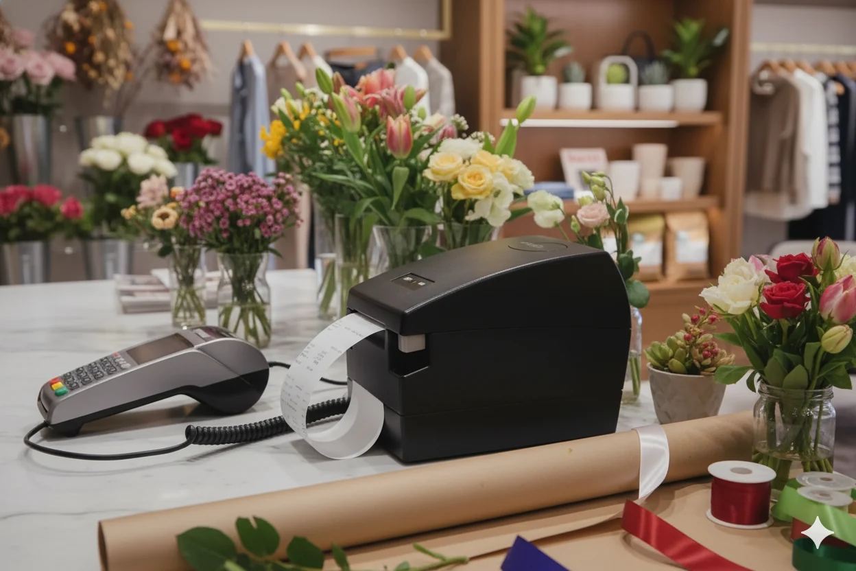 Kassasysteem Bloemenzaak Printer