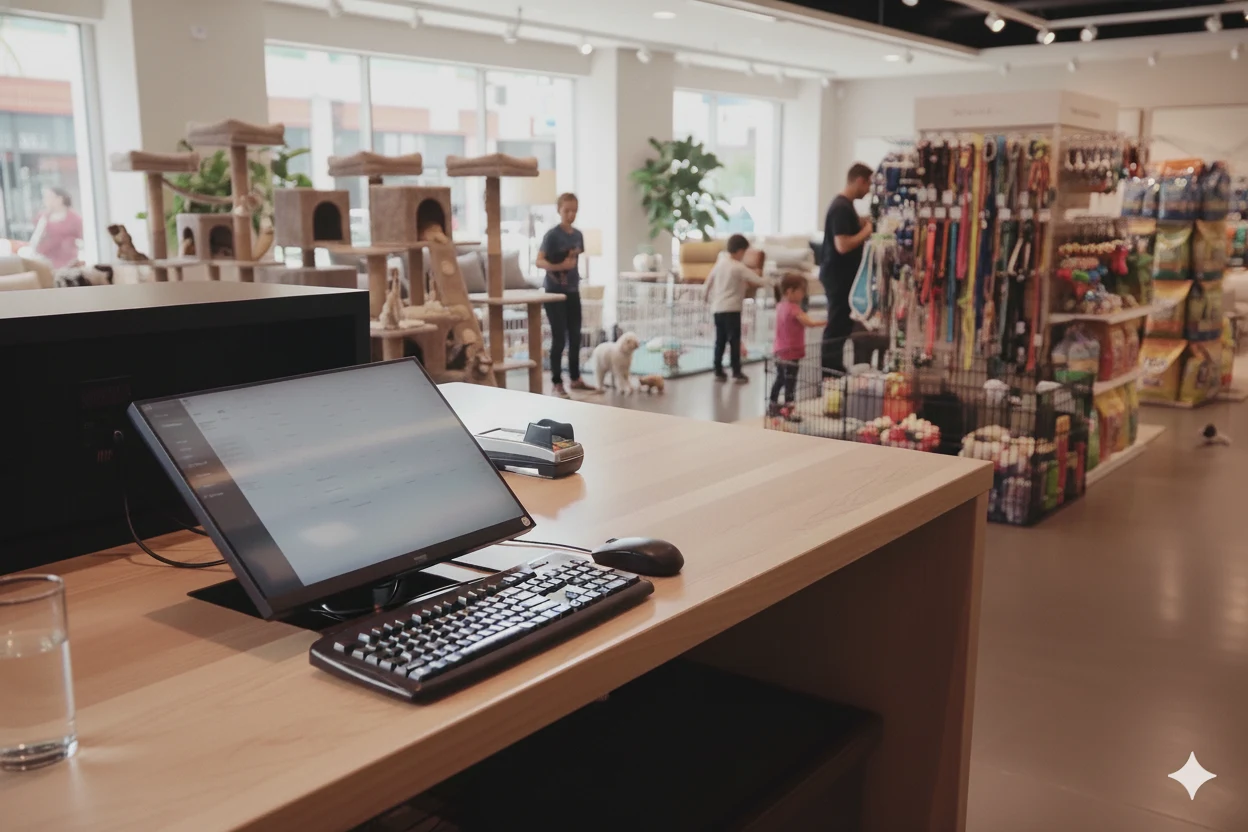 Kassasysteem dierenwinkel Kassasysteem