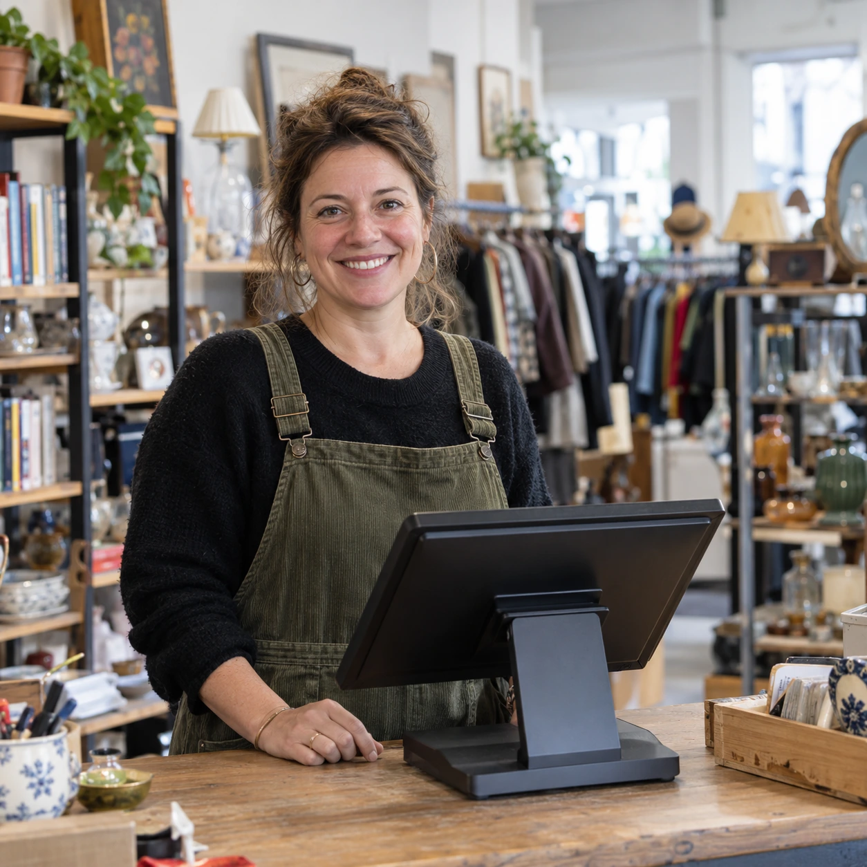 Kassasysteem kringloopwinkel