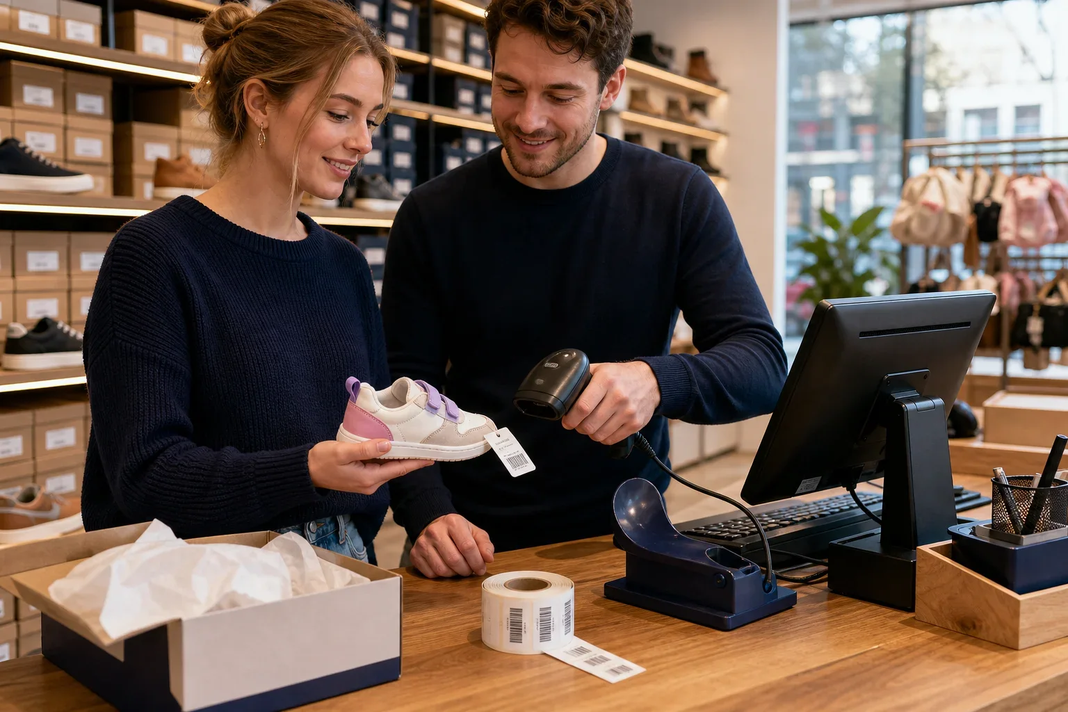 barcodescanner koppelen aan kassasysteem