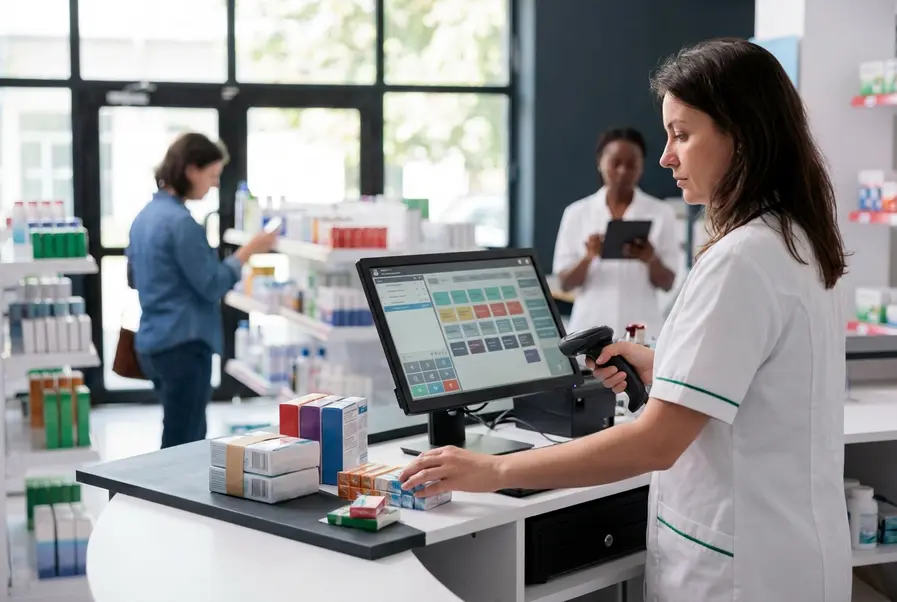 kassasysteem drogist