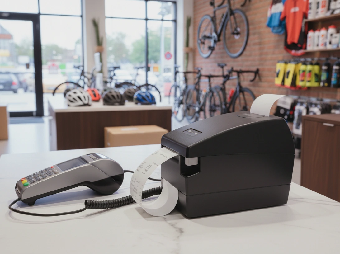 Kassasysteem fietsenwinkel Printer