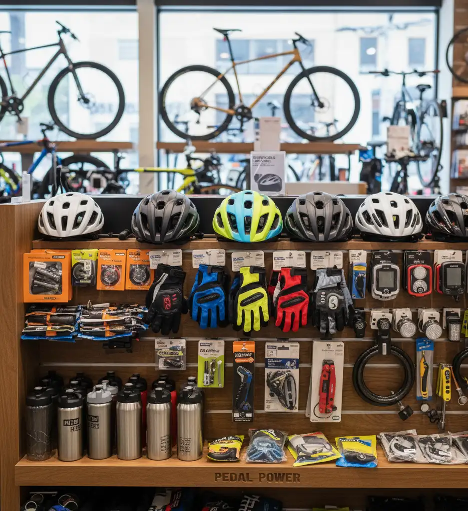 Kassasysteem fietsenwinkel Sfeer