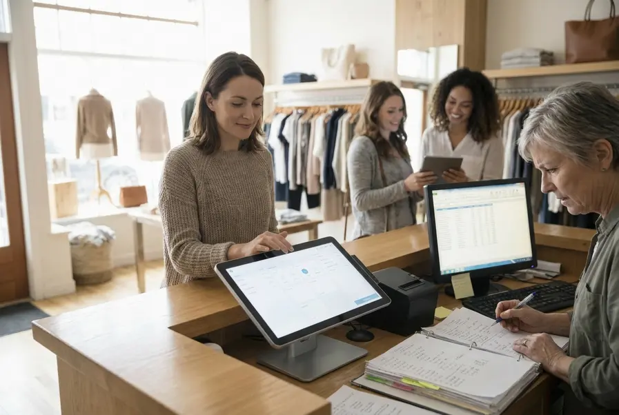 kassasysteem minder handmatig werk