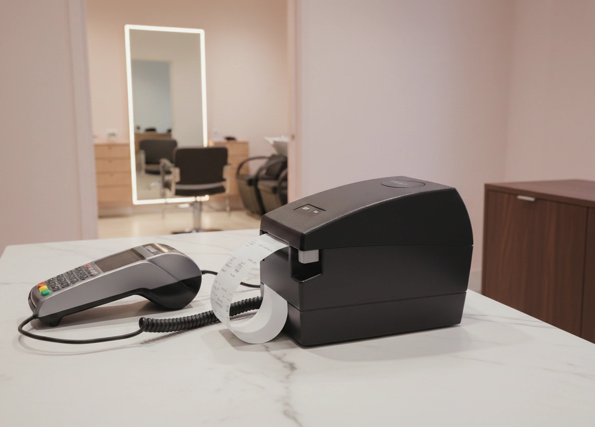 Kassaysteem Schoonheidssalon Printer