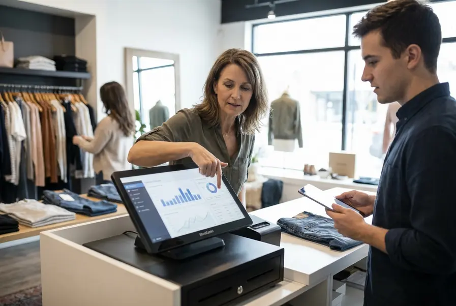 kassasysteem verkoopanalyse retail