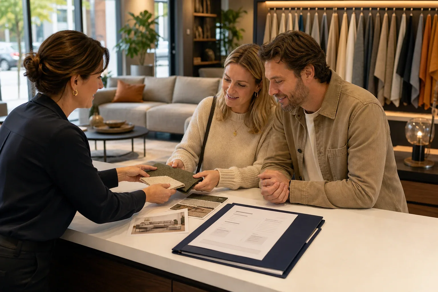 offerte omzetten naar order meubelwinkel